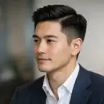 Ivy League Haircut for Asian Men