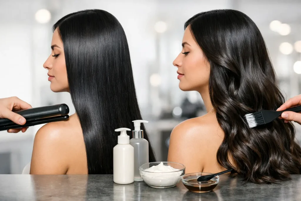 Rebonding vs Keratin Treatment